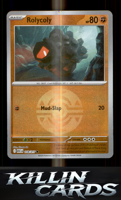 Reverse Holofoil Rolycoly (Dusk Ball) 118/217 Pokemon Common ME: Ascended Heroes