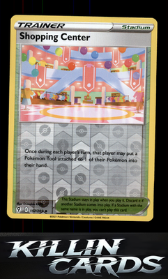 Reverse Holofoil Shopping Center 157/203 Pokemon Uncommon SWSH07: Evolving Skies
