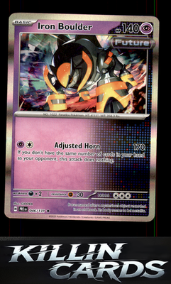 Iron Boulder 046/131 Pokemon Rare SV: Prismatic Evolutions Card NM