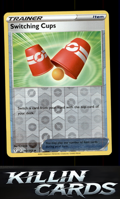 Reverse Holofoil Switching Cups 162/203 Pokemon Uncommon SWSH07: Evolving Skies