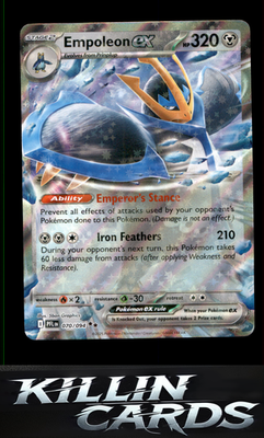 Empoleon ex - 070/094 070/094 Pokemon Double Rare ME02: Phantasmal Flames Card N