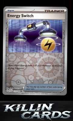 Reverse Holofoil Energy Switch 173/198 Pokemon Common SV01: Scarlet & Violet Bas