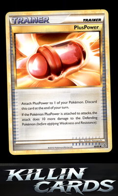 PlusPower 80/95 Pokemon Uncommon Unleashed Card LP