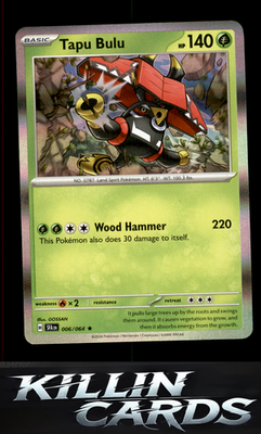 Tapu Bulu - 006/064 006/064 Pokemon Rare SV: Shrouded Fable Card NM