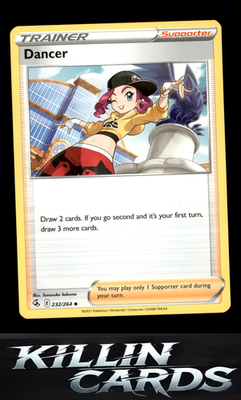 Dancer 232/264 Pokemon Uncommon SWSH08: Fusion Strike Card NM