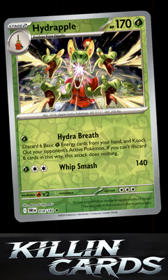 Reverse Holofoil Hydrapple - 018/182 018/182 Pokemon Rare SV10: Destined Rivals