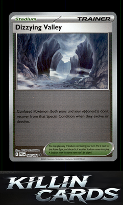 Reverse Holofoil Dizzying Valley 088/094 Pokemon Uncommon ME02: Phantasmal Flame