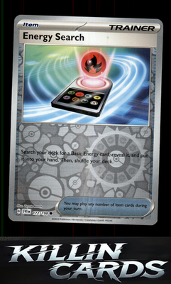 Reverse Holofoil Energy Search 172/198 Pokemon Common SV01: Scarlet & Violet Bas