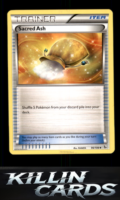 Sacred Ash 96/106 Pokemon Uncommon XY - Flashfire Card LP