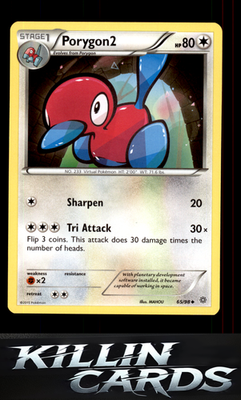 Porygon2 65/98 Pokemon Uncommon XY - Ancient Origins Card NM