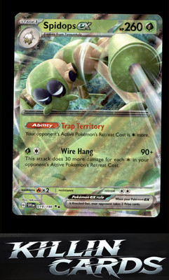 Spidops ex - 019/198 019/198 Pokemon Double Rare SV01: Scarlet & Violet Base Set