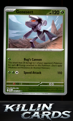 Reverse Holofoil Genesect 008/094 Pokemon Rare ME02: Phantasmal Flames Card NM