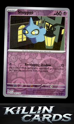 Reverse Holofoil Shuppet 087/198 Pokemon Common SV01: Scarlet & Violet Base Set