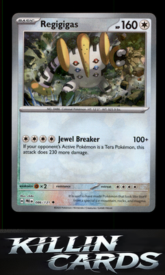 Regigigas (Poke Ball Pattern) 086/131 Pokemon Uncommon SV: Prismatic Evolutions