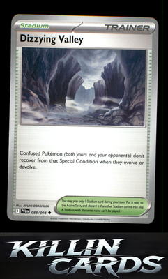 Dizzying Valley 088/094 Pokemon Uncommon ME02: Phantasmal Flames Card NM
