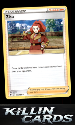 Zisu 159/189 Pokemon Uncommon SWSH10: Astral Radiance Card NM