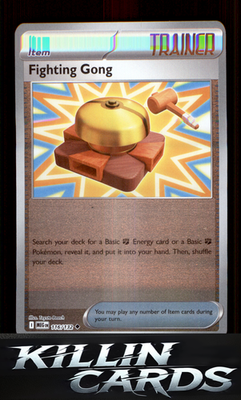 Reverse Holofoil Fighting Gong - 116/132 116/132 Pokemon Uncommon ME01: Mega Evo