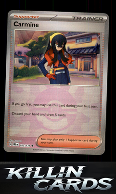 Carmine (Poke Ball Pattern) 103/131 Pokemon Uncommon SV: Prismatic Evolutions Ca