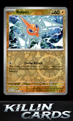 Reverse Holofoil Rotom - 069/198 069/198 Pokemon Common SV01: Scarlet & Violet B