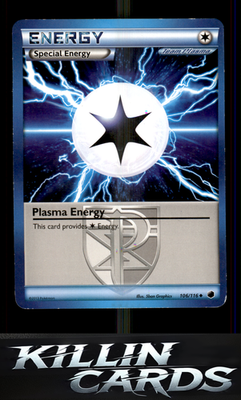 Plasma Energy (Team Plasma) 106/116 Pokemon Uncommon Plasma Freeze Card LP