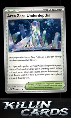 Area Zero Underdepths 094/131 Pokemon Uncommon SV: Prismatic Evolutions Card NM