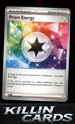 Prism Energy 086/086 Pokemon Uncommon SV: Black Bolt Card NM