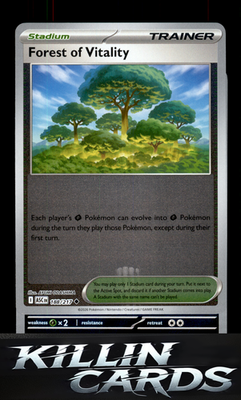 Reverse Holofoil Forest of Vitality 188/217 Pokemon Uncommon ME: Ascended Heroes