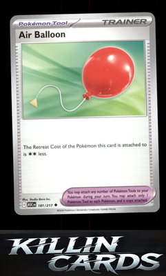 Air Balloon 181/217 Pokemon Uncommon ME: Ascended Heroes Card NM