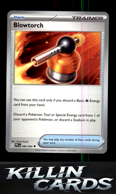 Blowtorch - 086/094 086/094 Pokemon Uncommon ME02: Phantasmal Flames Card NM
