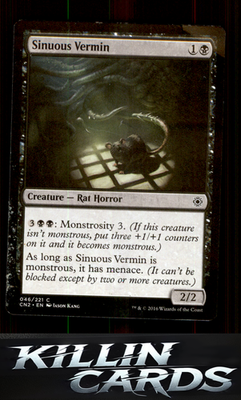 Sinuous Vermin 46 Magic C Conspiracy: Take the Crown Card NM