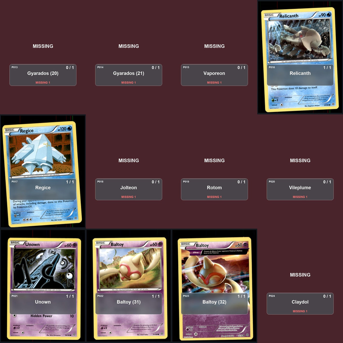 Pokemon TCG XY - Ancient Origins C/UC/R Standard Set 38 Cards