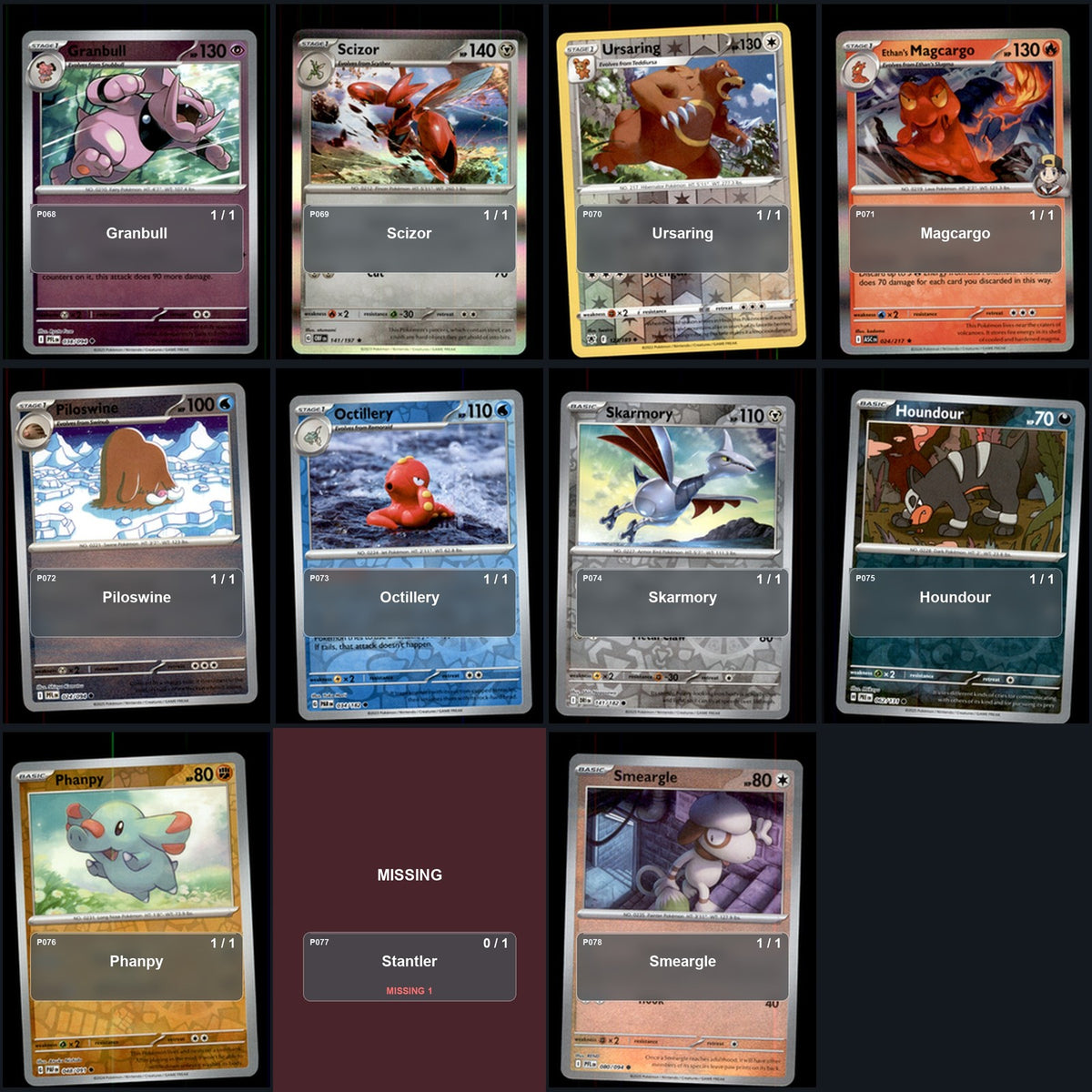 Pokemon TCG Generation 2 Johto Pokemon Pokedex Set 90 Cards Collection