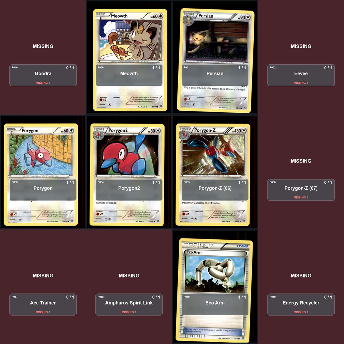Pokemon TCG XY - Ancient Origins C/UC/R Standard Set 38 Cards