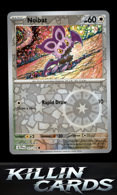 Reverse Holofoil Noibat - 127/159 127/159 Pokemon Common SV09: Journey Together