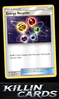 Energy Recycler 123/145 Pokemon Uncommon SM - Guardians Rising Card NM