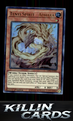 1st Edition Tenyi Spirit - Adhara GFP2-EN083 YuGiOh Ultra Rare Ghosts From the P