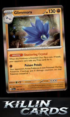 Glimmora 126/193 Pokemon Rare SV02: Paldea Evolved Card NM