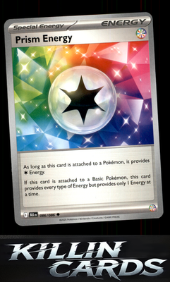 Prism Energy 086/086 Pokemon Uncommon SV: Black Bolt Card NM
