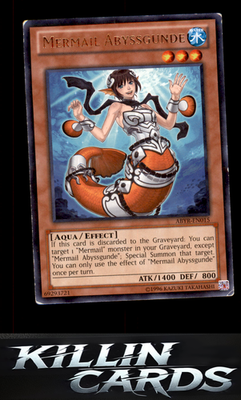 Mermail Abyssgunde ABYR-EN015 YuGiOh Rare Abyss Rising Card NM
