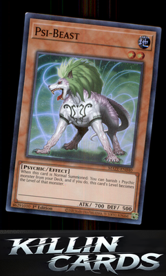 1st Edition Psi-Beast MAZE-EN040 YuGiOh Super Rare Maze of Memories Card NM