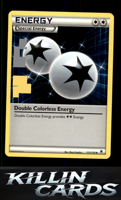 Double Colorless Energy 111/119 Pokemon Uncommon XY - Phantom Forces Card NM