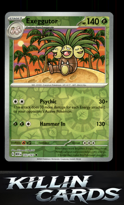 Exeggutor 103/165 Pokemon Uncommon SV: Scarlet & Violet 151 Card NM
