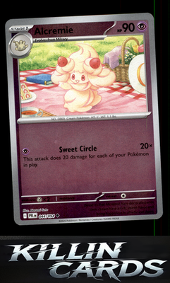 Reverse Holofoil Alcremie 044/094 Pokemon Uncommon ME02: Phantasmal Flames Card