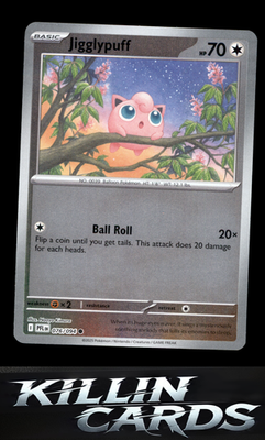 Reverse Holofoil Jigglypuff 076/094 Pokemon Common ME02: Phantasmal Flames Card