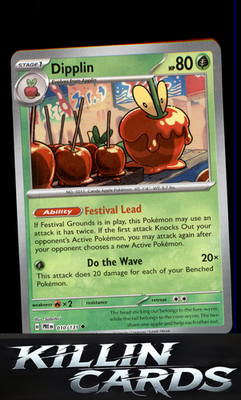 Dipplin (Poke Ball Pattern) 010/131 Pokemon Uncommon SV: Prismatic Evolutions Ca