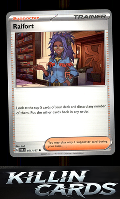 Raifort 161/167 Pokemon Uncommon SV06: Twilight Masquerade Card NM