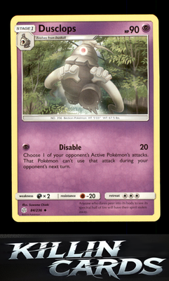 Dusclops 84/236 Pokemon Uncommon SM - Cosmic Eclipse Card NM
