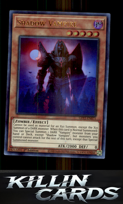 1st Edition Shadow Vampire GFP2-EN071 YuGiOh Ultra Rare Ghosts From the Past: Th