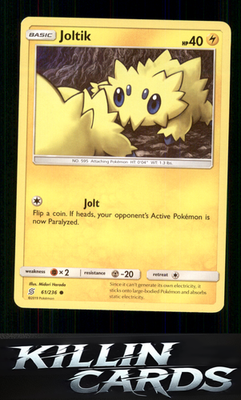 Joltik 61/236 Pokemon Common SM - Unified Minds Card NM