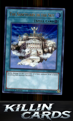 1st Edition The Sanctuary in the Sky GFP2-EN151 YuGiOh Ultra Rare Ghosts From th